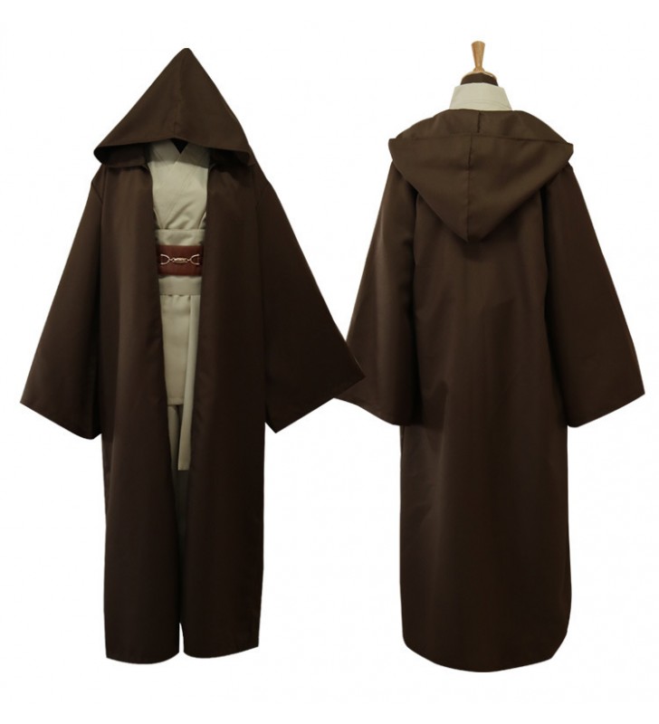 Star Wars Anakin Skywalker Cosplay Costume Version Marrón