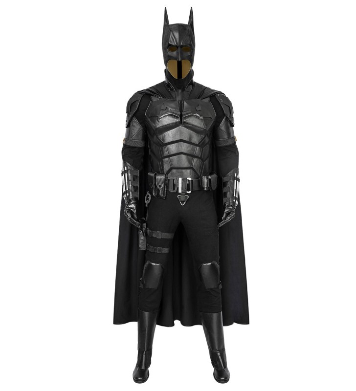 Disfraz de Batman 2022 de Robert Pattinson, disfraz de Carnaval