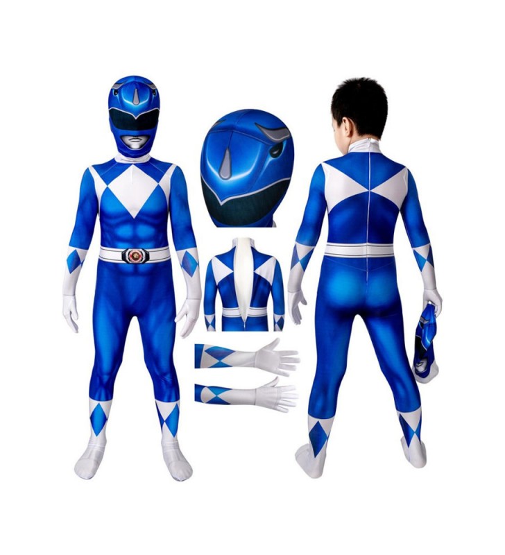 Kyoryu Sentai Zyuranger Dan Power Ranger Cosplay disfraz niños Cosplay medias