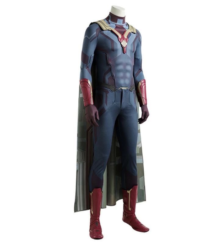 Halloween Superhero cosplay traje de Halloween Marvel Avengers Visión