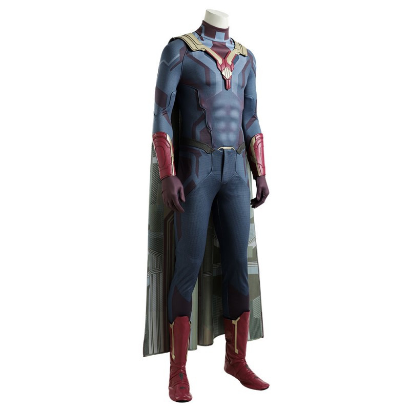 Halloween Superhero cosplay traje de Halloween Marvel Avengers Visión